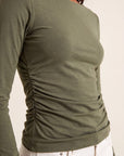 TEE-SHIRT ASYMETRIQUE - CLAREN - THYM TEE SHIRT NEW KOOKAI Mode Kookai
