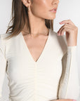 TEE SHIRT BEA ECRU TEE SHIRT NEW KOOKAI Mode Kookai