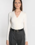 TEE SHIRT BEA ECRU TEE SHIRT NEW KOOKAI Mode Kookai