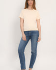 TEE SHIRT BOUTONS - AMBRE - CREME TEE SHIRT KOOKAI Mode Kookai