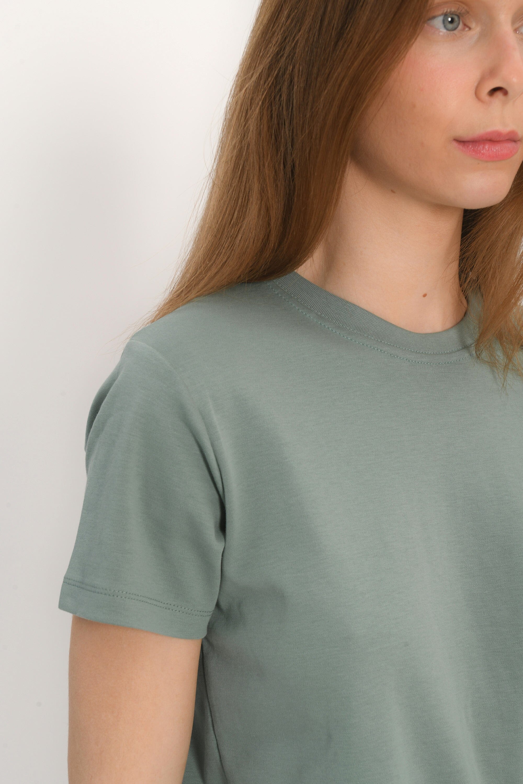 TEE SHIRT BOUTONS - AMBRE - SAUGE TEE SHIRT KOOKAI Mode Kookai