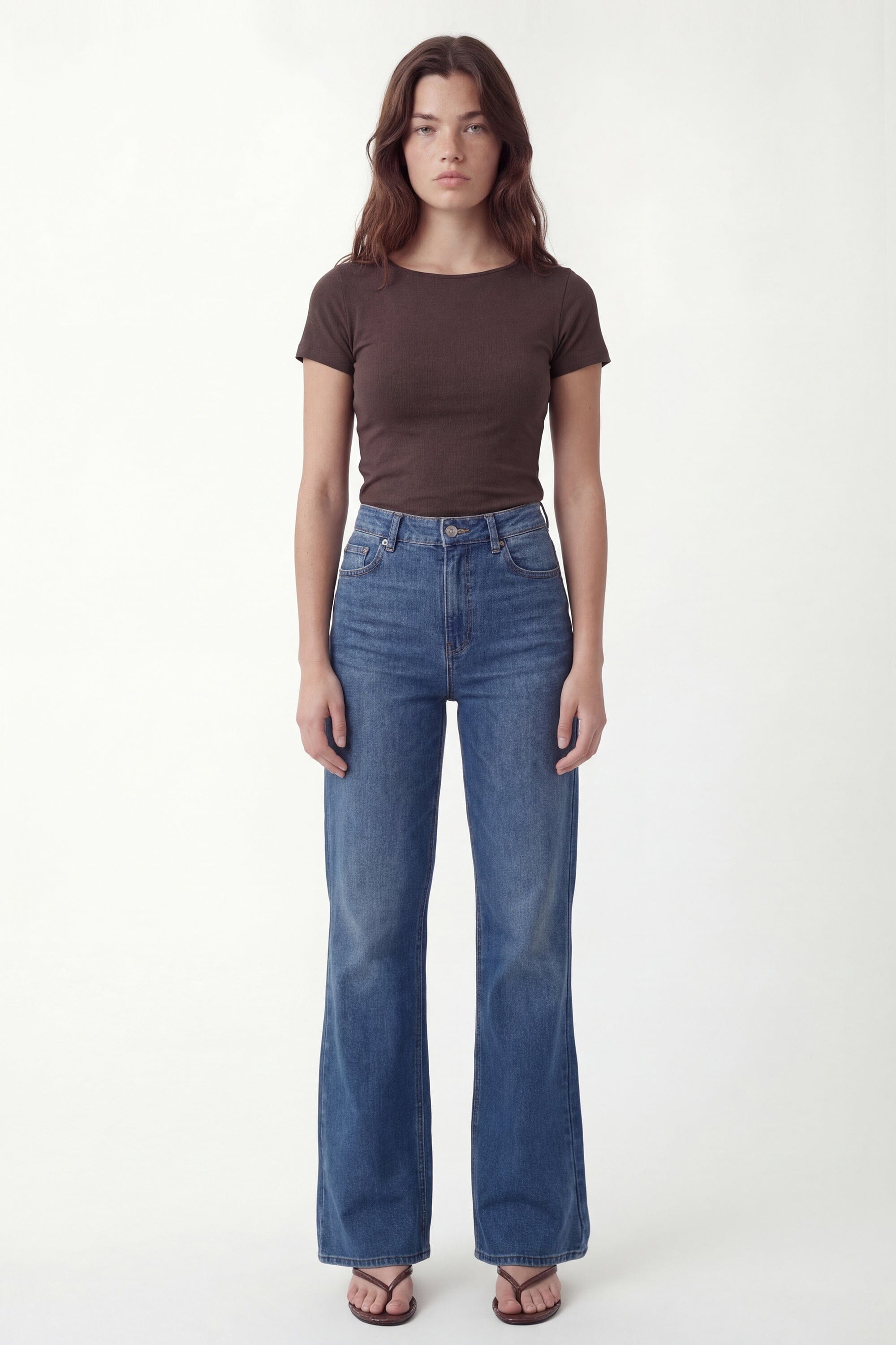 TEE SHIRT - CAPRICE - ESPRESSO TEE SHIRT NEW KOOKAI Mode Kookai