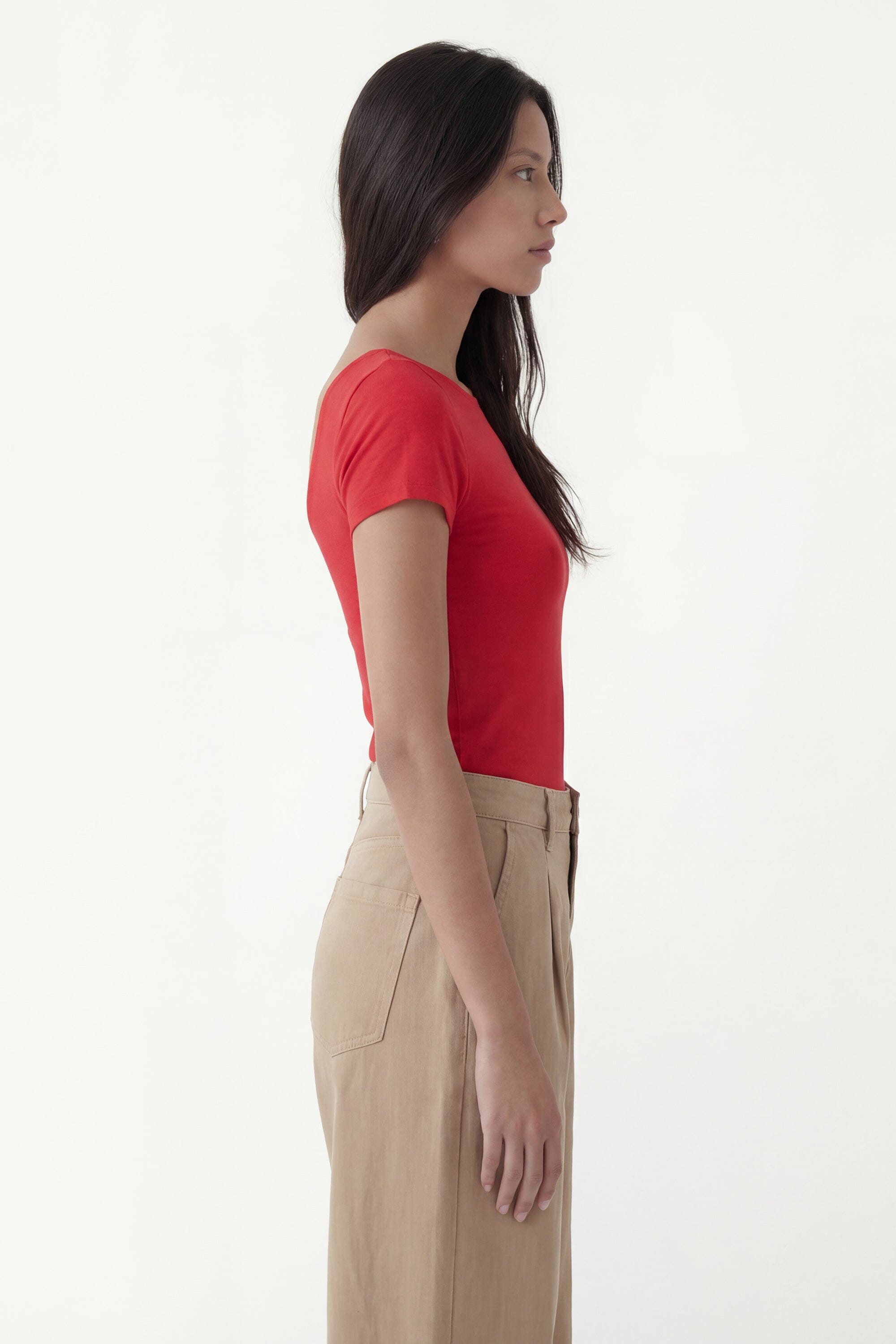 TEE SHIRT - CAPRICE - GRENAT TEE SHIRT NEW KOOKAI Mode Kookai