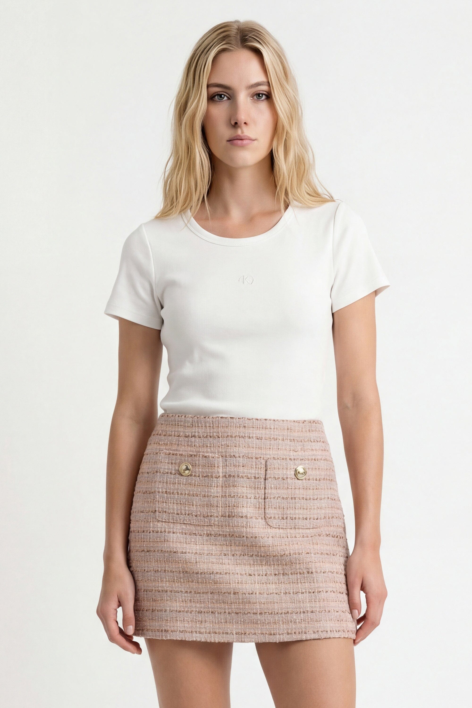 TEE SHIRT - CARISSA - ECRU TEE SHIRT NEW KOOKAI Mode Kookai