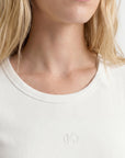 TEE SHIRT - CARISSA - ECRU TEE SHIRT NEW KOOKAI Mode Kookai