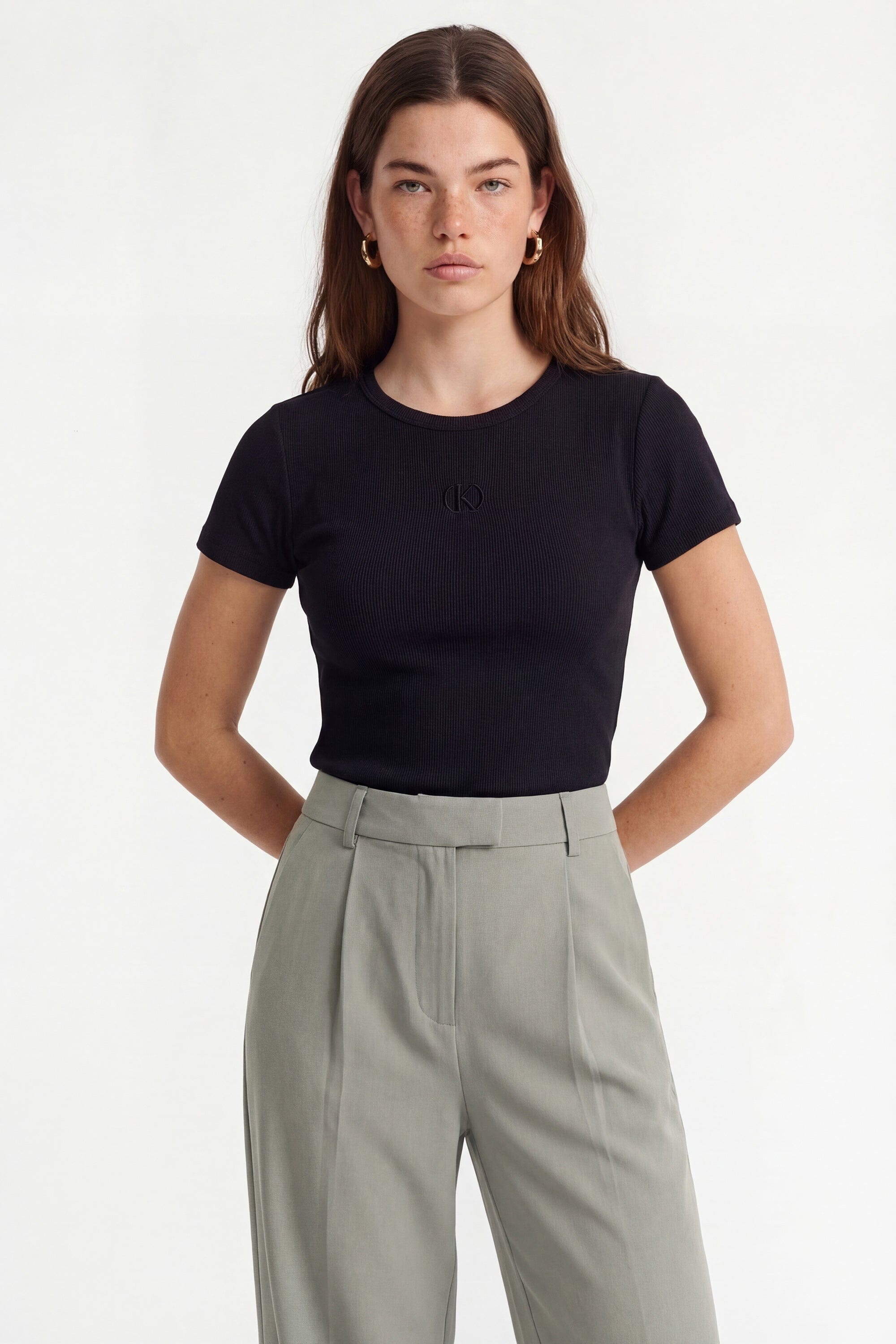 TEE SHIRT - CARISSA - NOIR TEE SHIRT NEW KOOKAI Mode Kookai