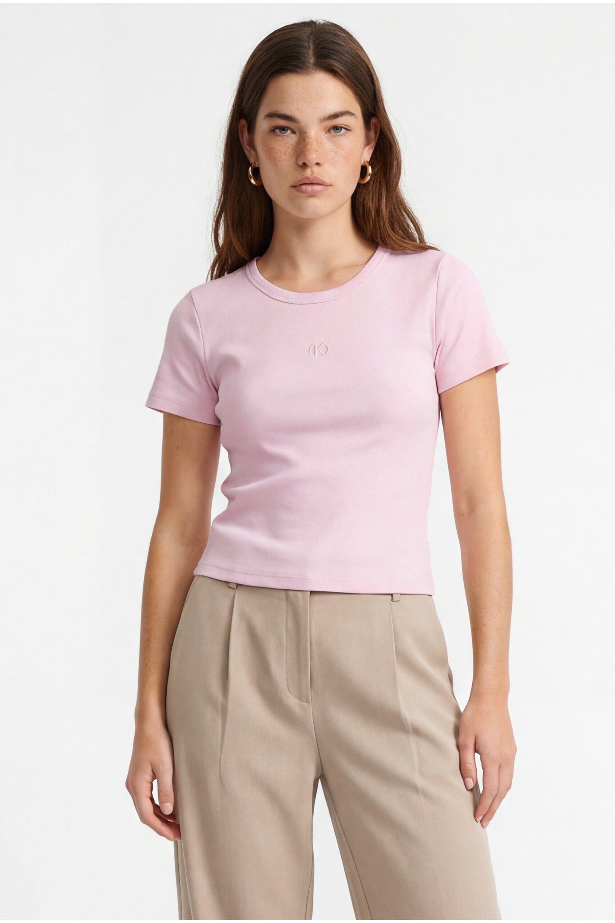TEE SHIRT - CARISSA - ROSE TEE SHIRT NEW KOOKAI Mode Kookai