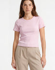 TEE SHIRT - CARISSA - ROSE TEE SHIRT NEW KOOKAI Mode Kookai