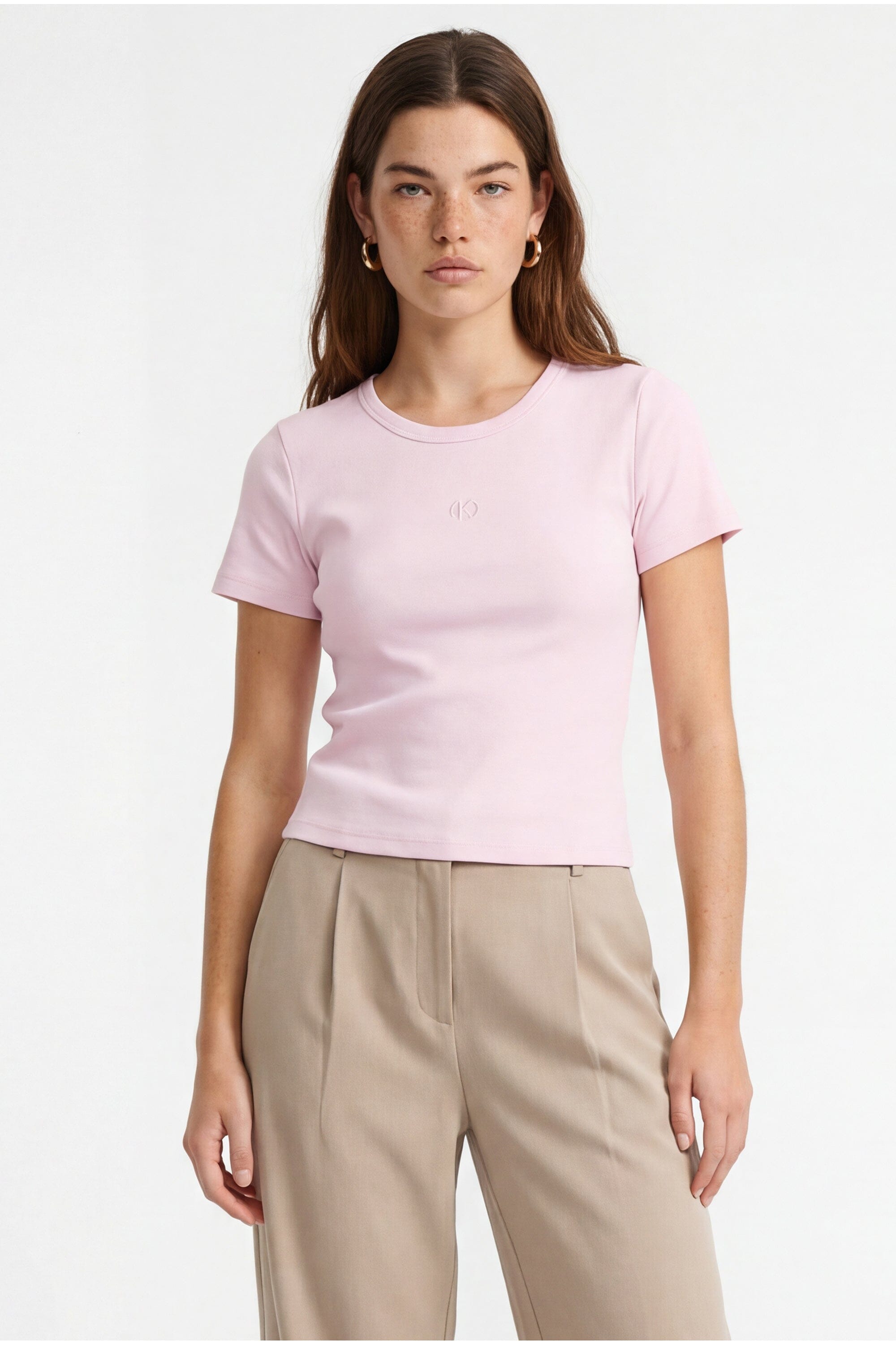 TEE SHIRT - CARISSA - ROSE TEE SHIRT NEW KOOKAI Mode Kookai