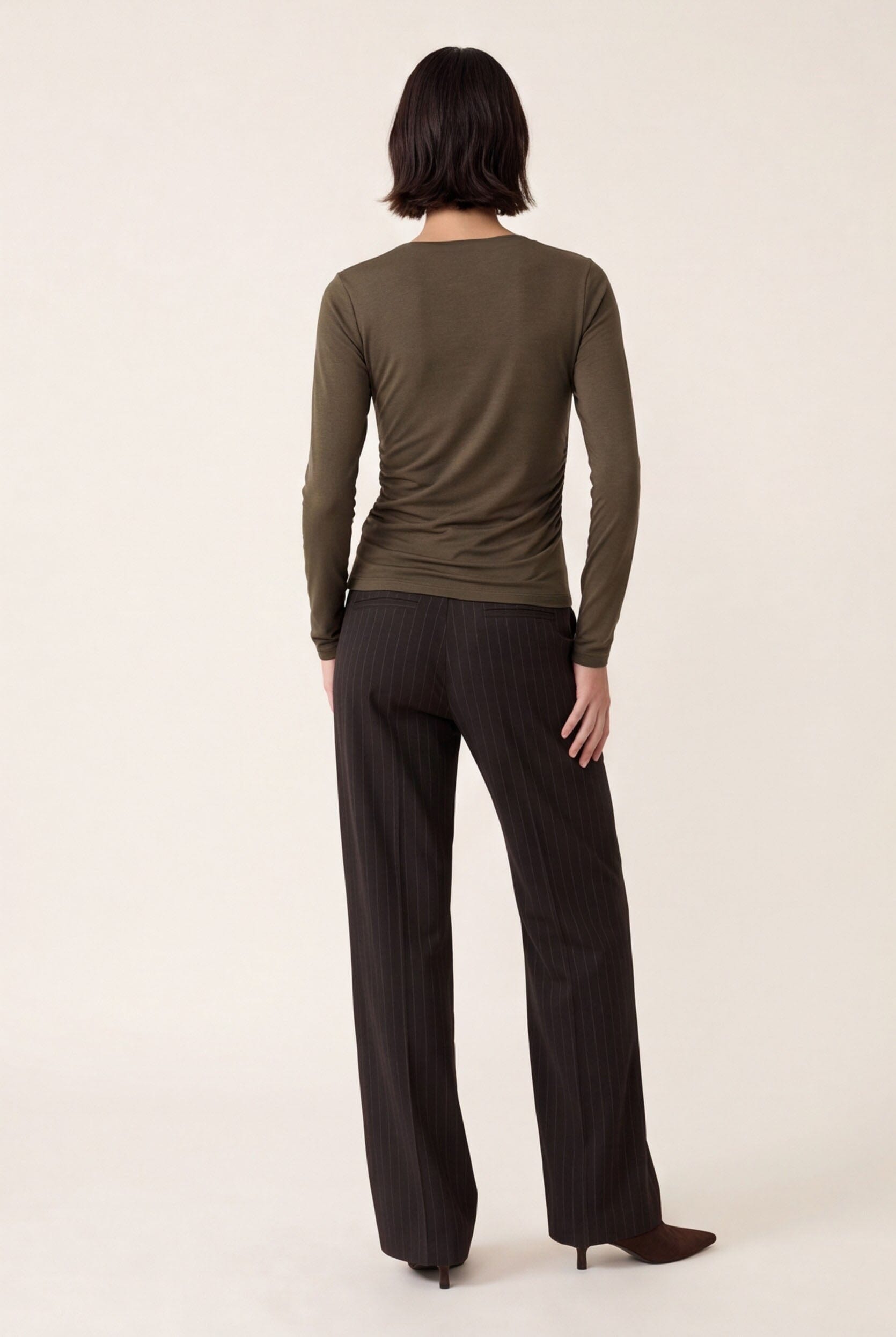 TEE-SHIRT - CLAREN - KHAKI TEE SHIRT NEW KOOKAI Mode Kookai