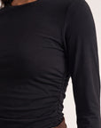 TEE-SHIRT - CLAREN - NOIR TEE SHIRT NEW KOOKAI Mode Kookai