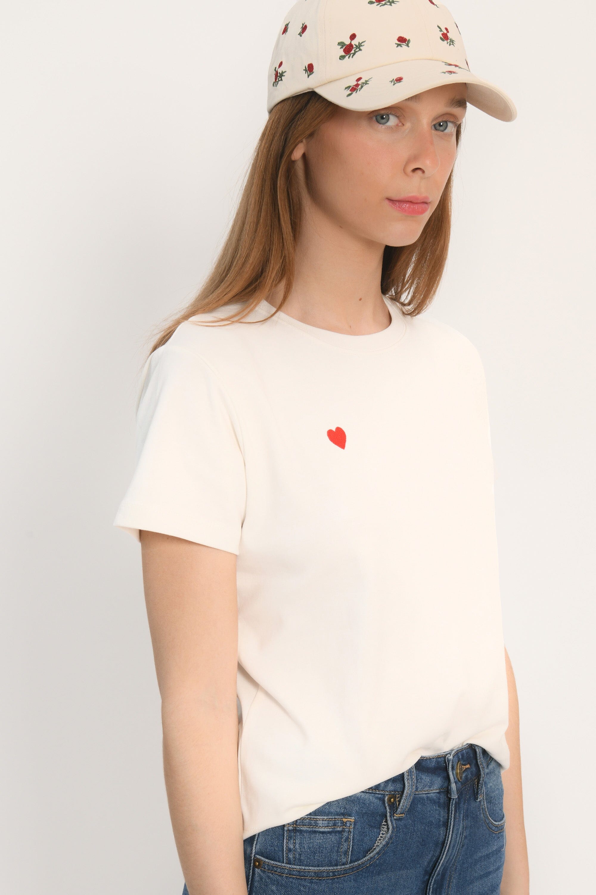 TEE SHIRT - COEUR - BLANC TEE SHIRT KOOKAI Mode Kookai