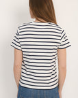 TEE SHIRT COEUR - MARINIER - ÉCRU/NAVY TEE SHIRT KOOKAI Mode Kookai