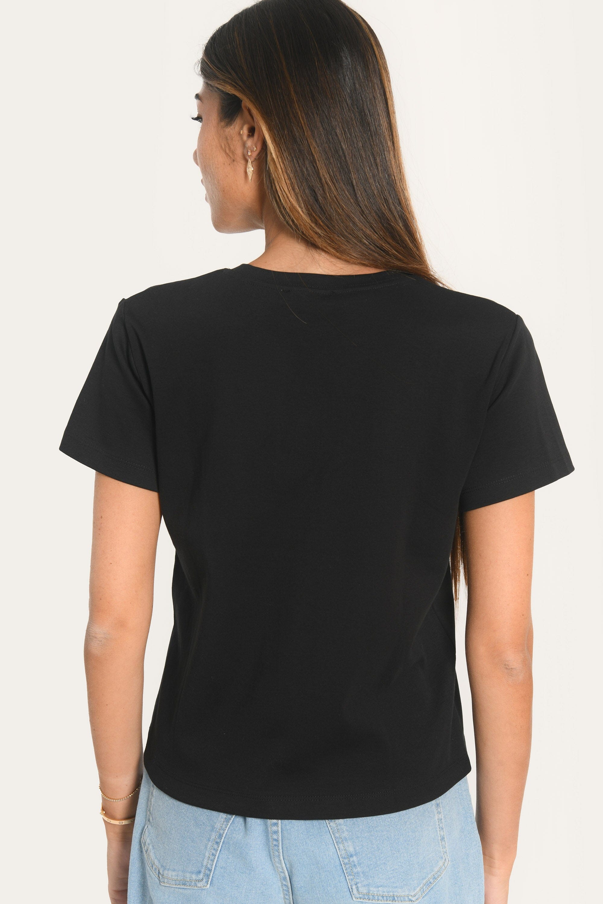 TEE SHIRT - COEUR - NOIR TEE SHIRT KOOKAI Mode Kookai