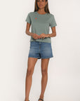 TEE SHIRT - COEUR - SAUGE TEE SHIRT KOOKAI Mode Kookai