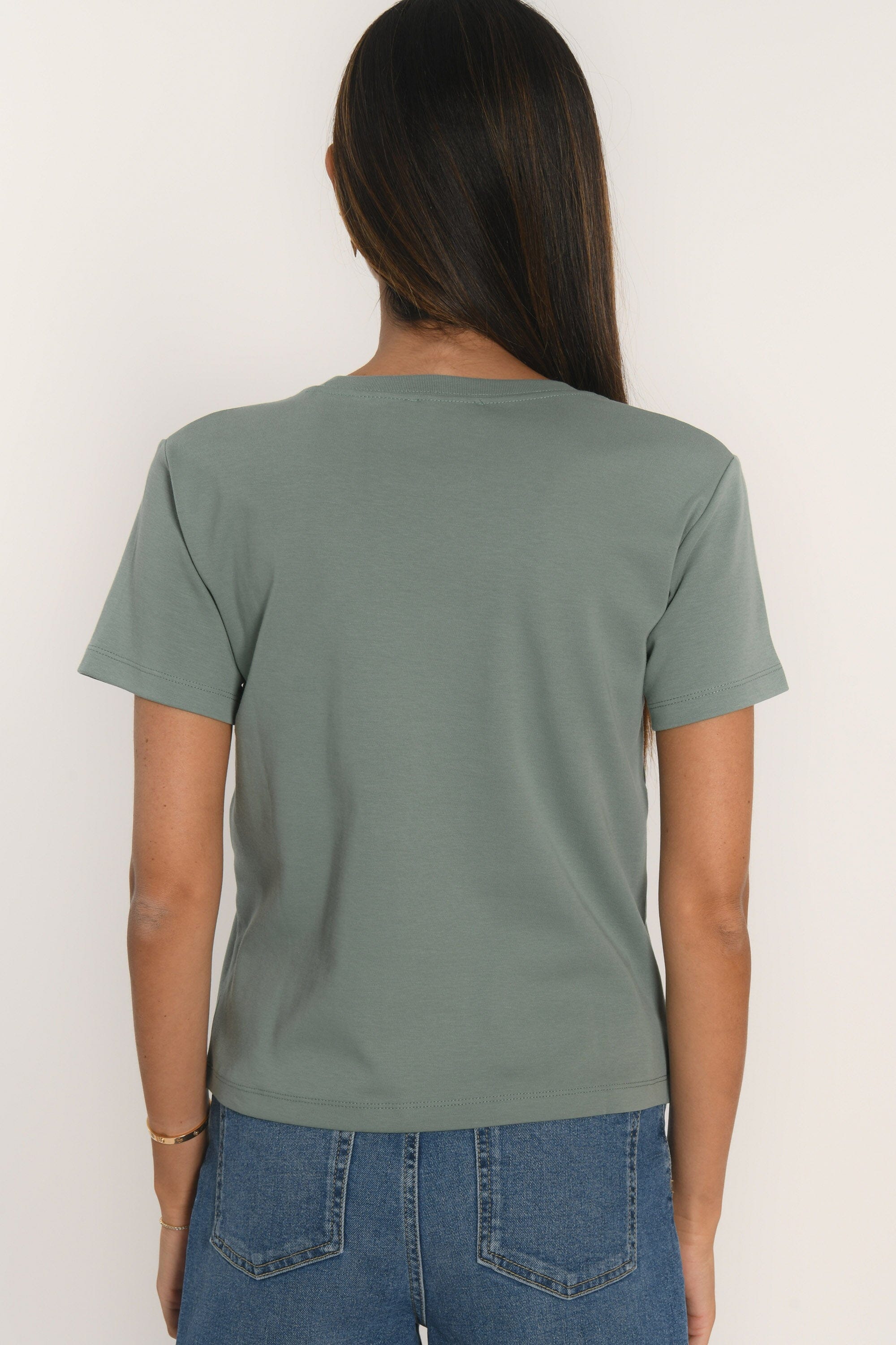 TEE SHIRT - COEUR - SAUGE TEE SHIRT KOOKAI Mode Kookai