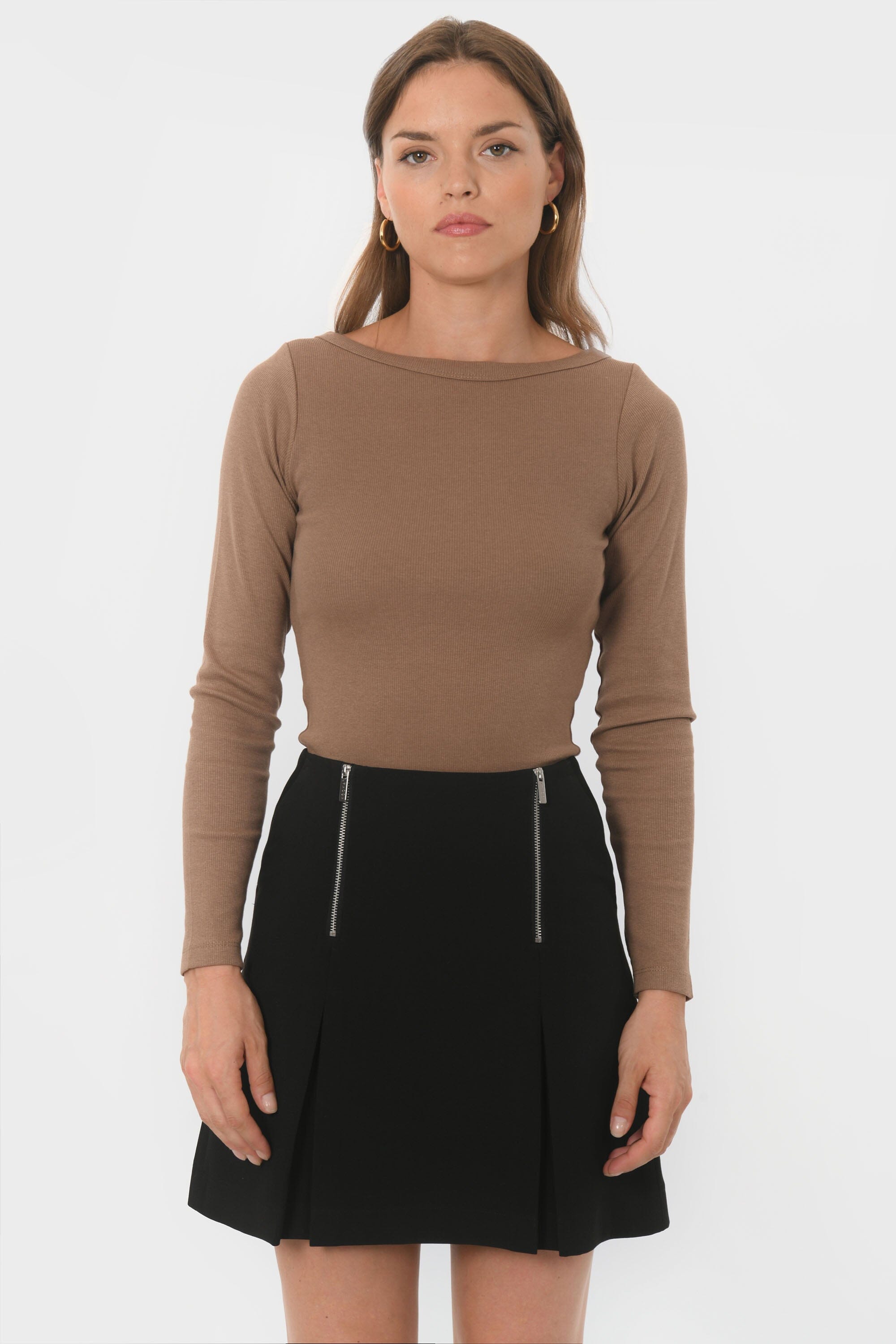 TEE-SHIRT COL BATEAU - BELONI - CARIBOU TEE SHIRT NEW KOOKAI Mode Kookai
