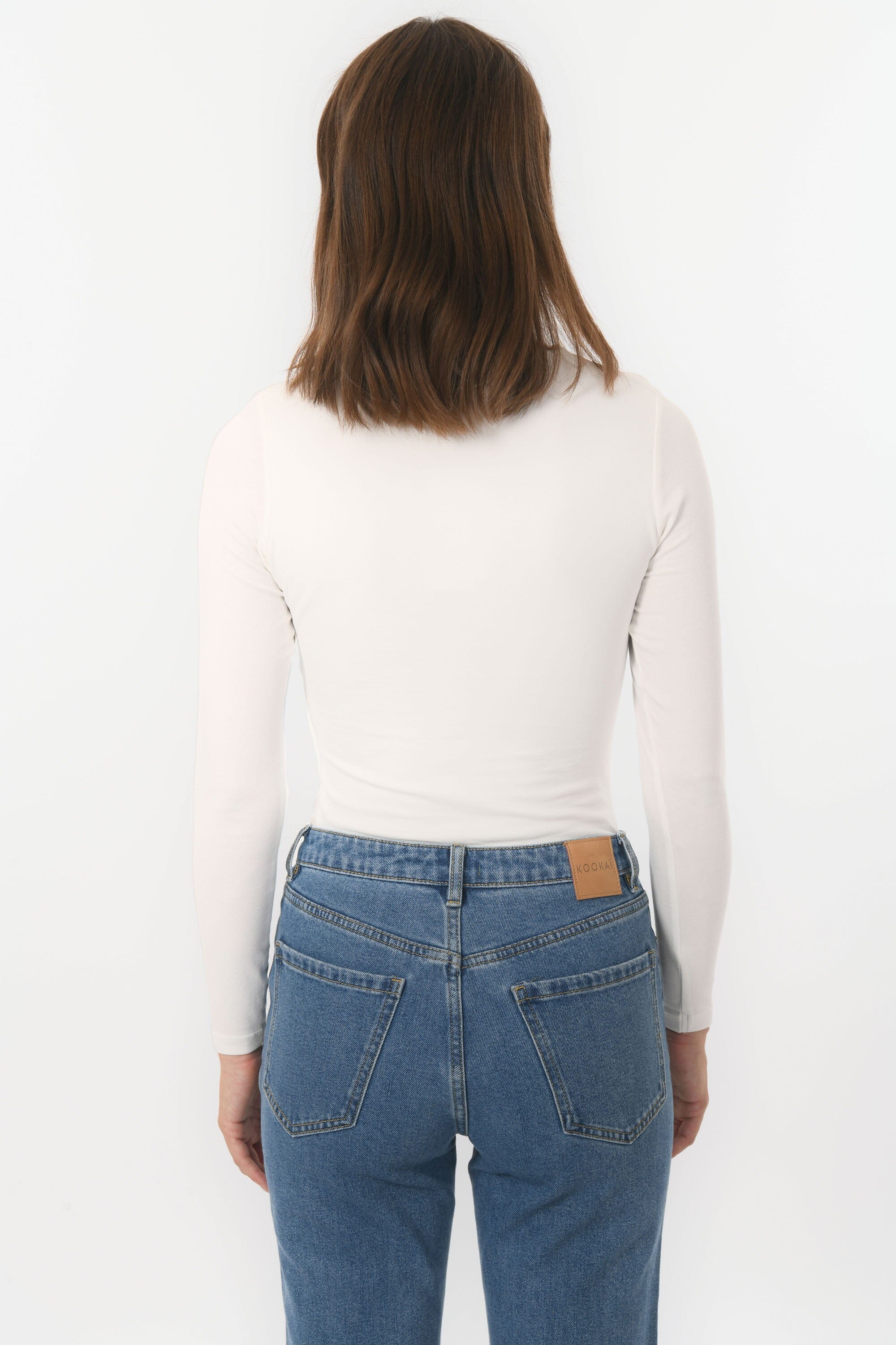 TEE-SHIRT COL ROND - BCURT - ECRU TEE SHIRT KOOKAI Mode Kookai