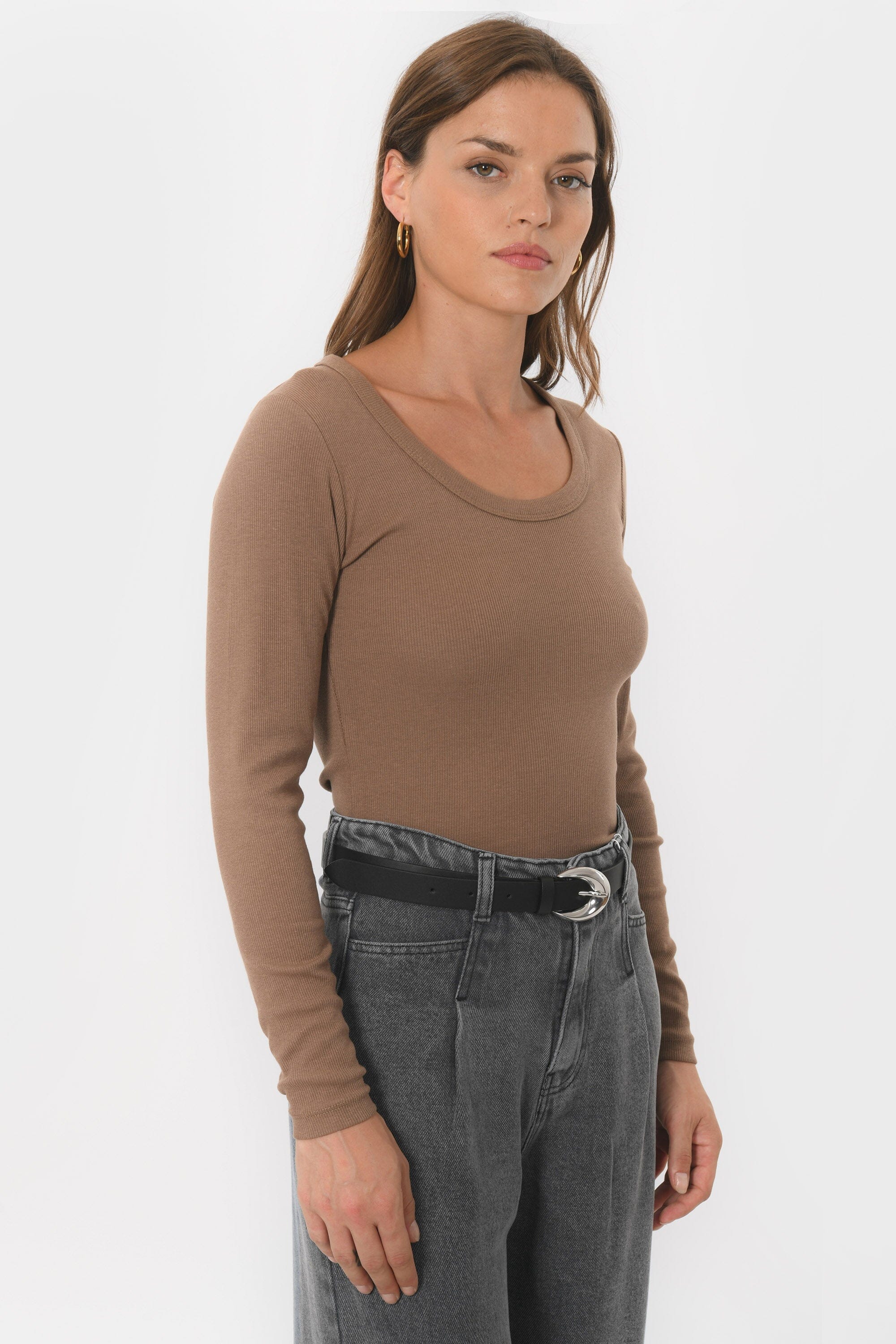 TEE-SHIRT COL ROND - BELONI - CARIBOU TEE SHIRT NEW KOOKAI Mode Kookai