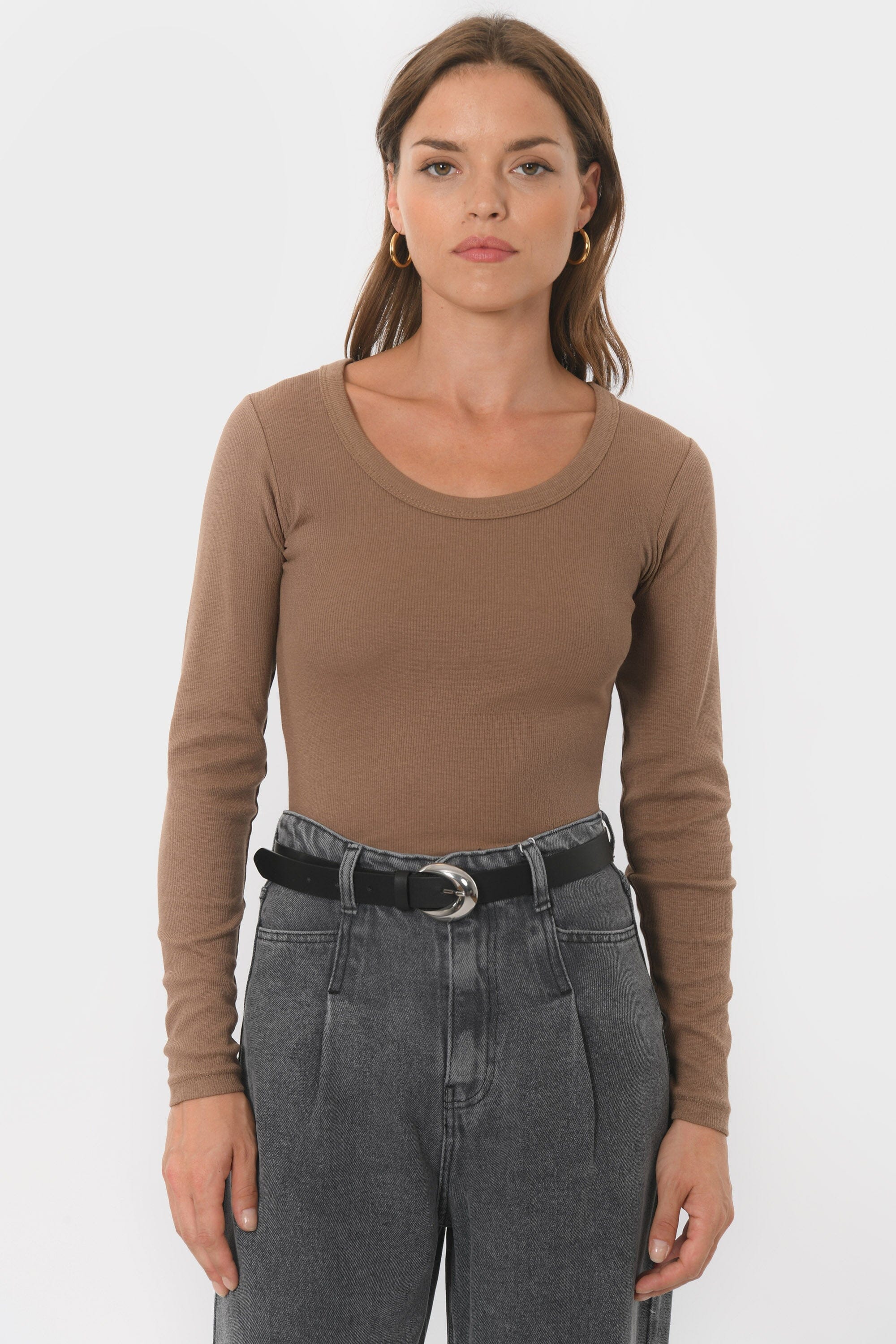 TEE-SHIRT COL ROND - BELONI - CARIBOU TEE SHIRT NEW KOOKAI Mode Kookai