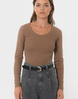 TEE-SHIRT COL ROND - BELONI - CARIBOU TEE SHIRT NEW KOOKAI Mode Kookai