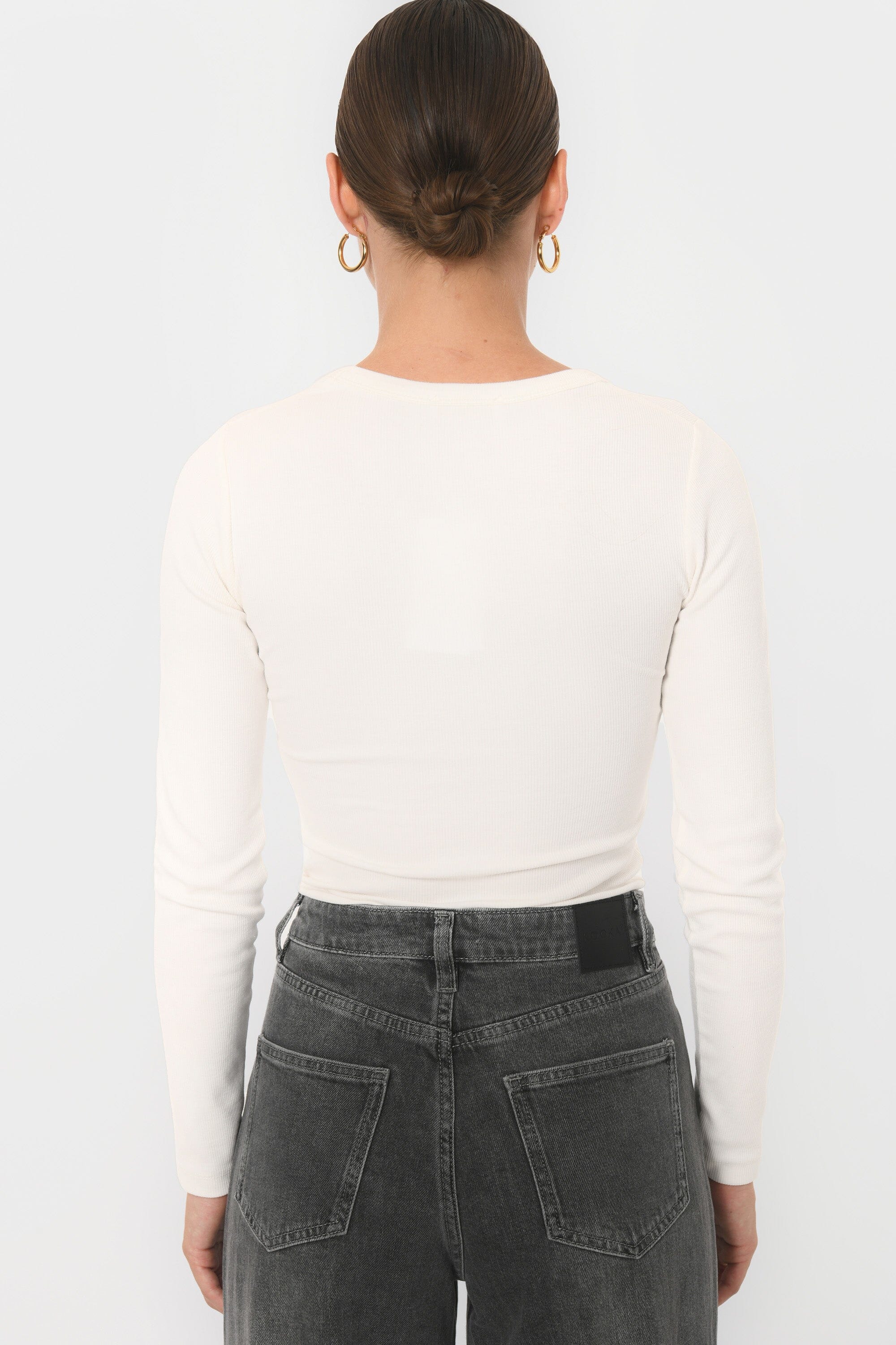 TEE-SHIRT COL ROND - BELONI - ECRU TEE SHIRT NEW KOOKAI Mode Kookai