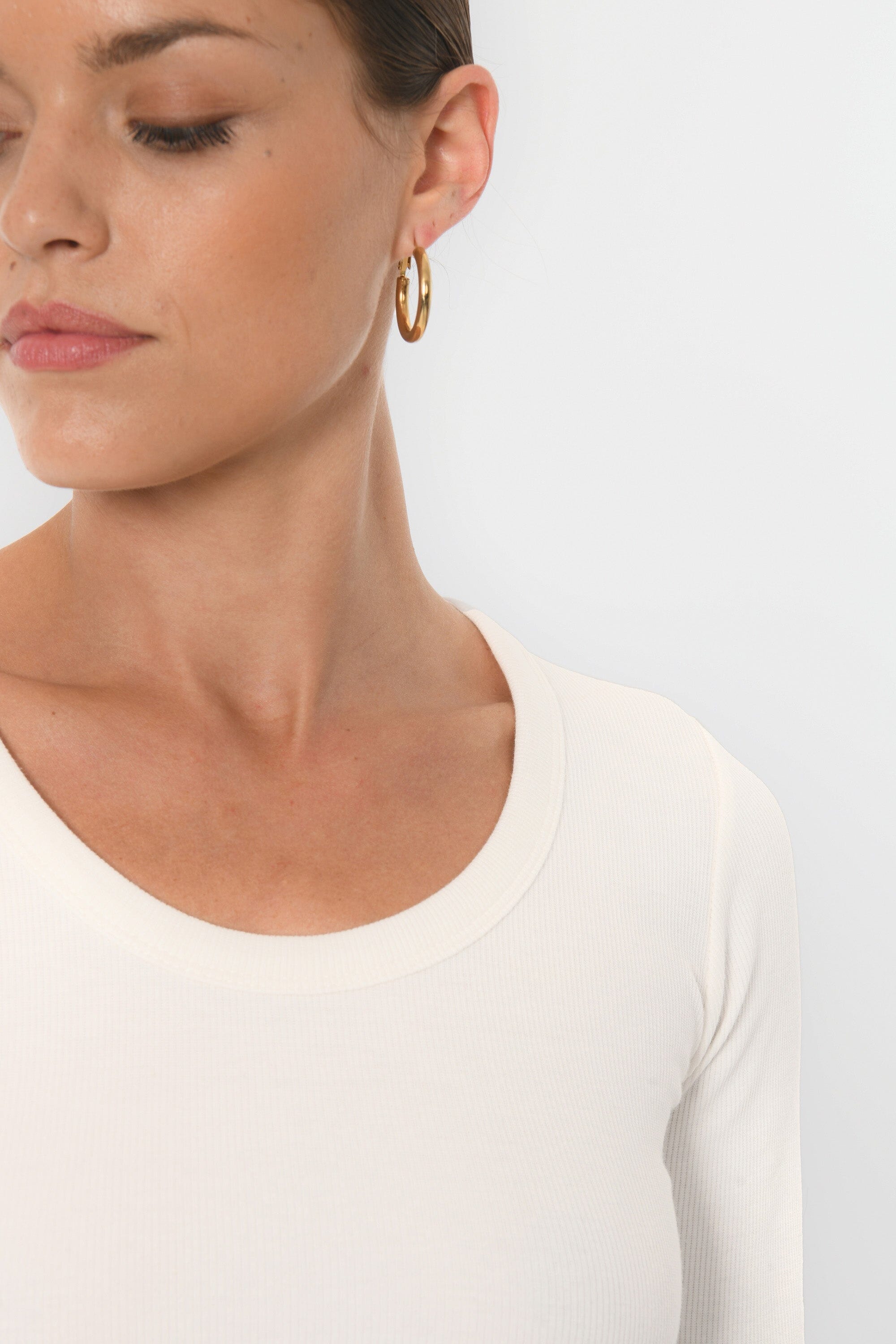TEE-SHIRT COL ROND - BELONI - ECRU TEE SHIRT NEW KOOKAI Mode Kookai