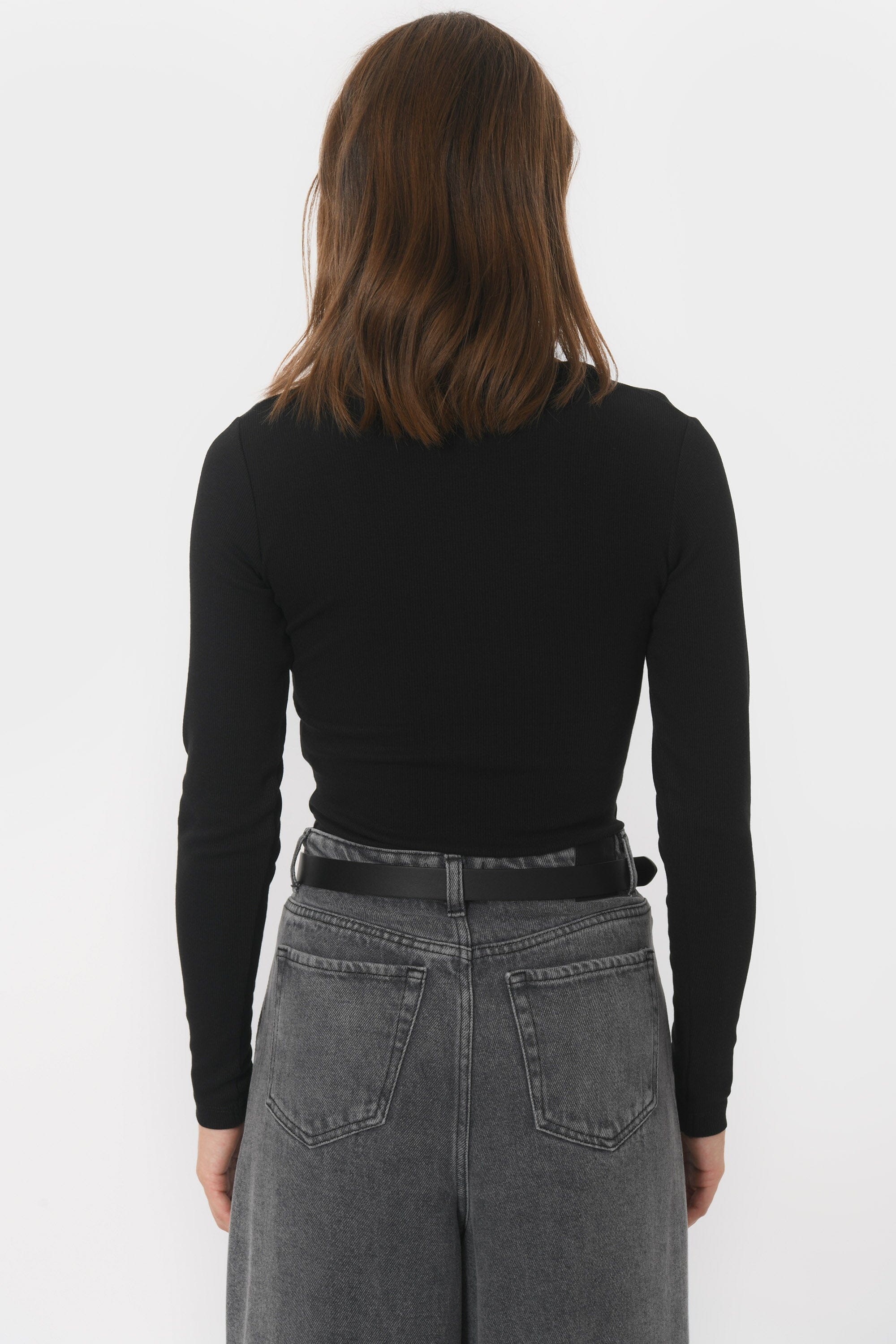 TEE-SHIRT COL ROND - BELONI - NOIR TEE SHIRT NEW KOOKAI Mode Kookai