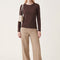 TEE-SHIRT COL ROND - CURT - ECRU TEE SHIRT KOOKAI Mode Kookai
