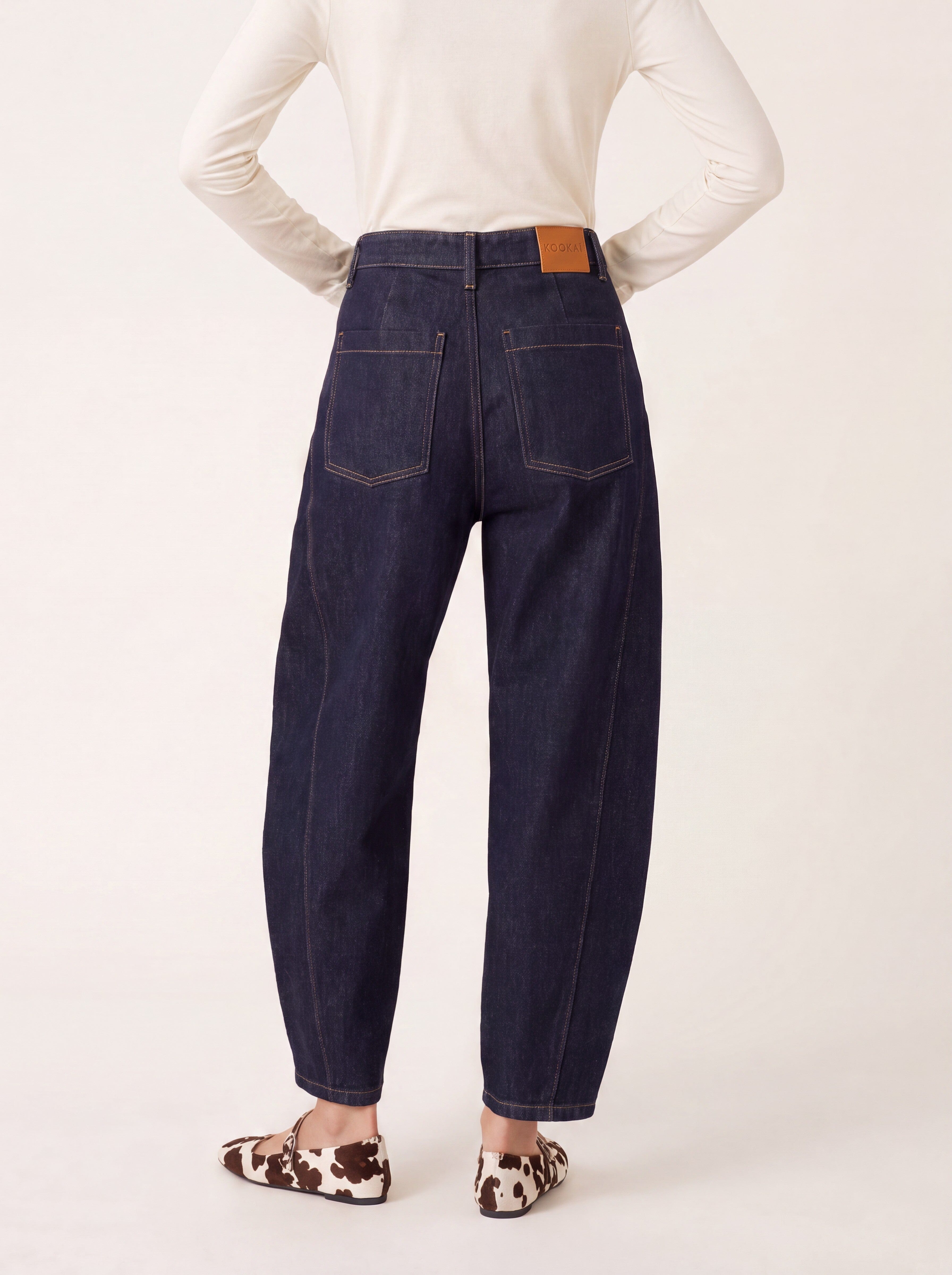 TEE-SHIRT COL ROND - CURT - ECRU TEE SHIRT KOOKAI Mode Kookai