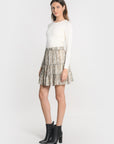 TEE SHIRT COL ROND CURT ECRU TEE SHIRT KOOKAI Mode Kookai