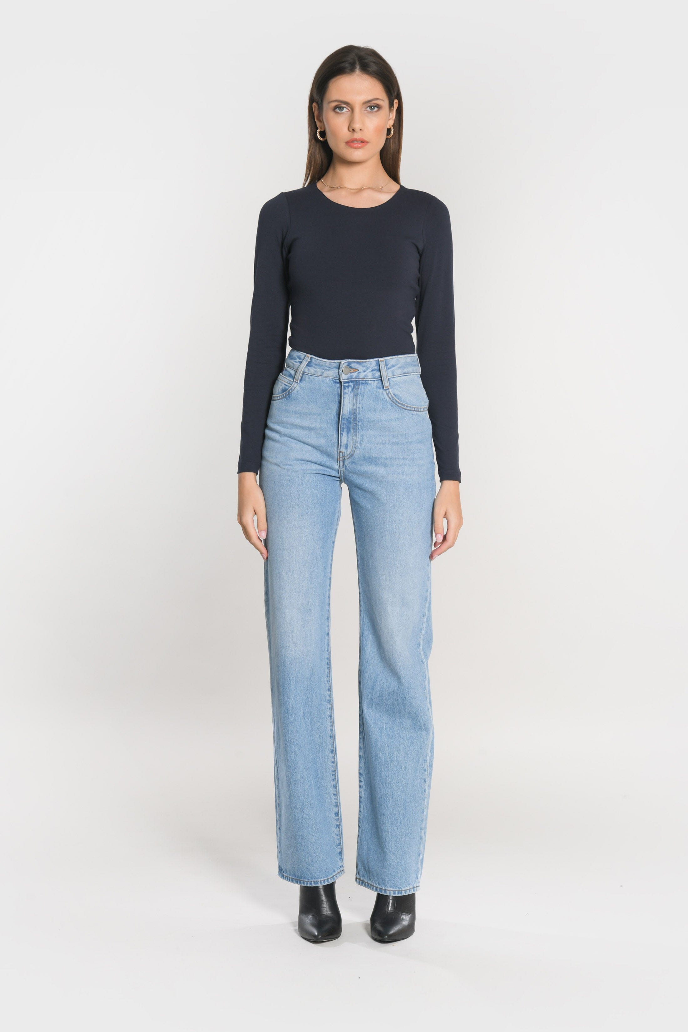 TEE SHIRT COL ROND CURT NAVY TEE SHIRT KOOKAI Mode Kookai