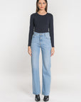 TEE SHIRT COL ROND CURT NAVY TEE SHIRT KOOKAI Mode Kookai
