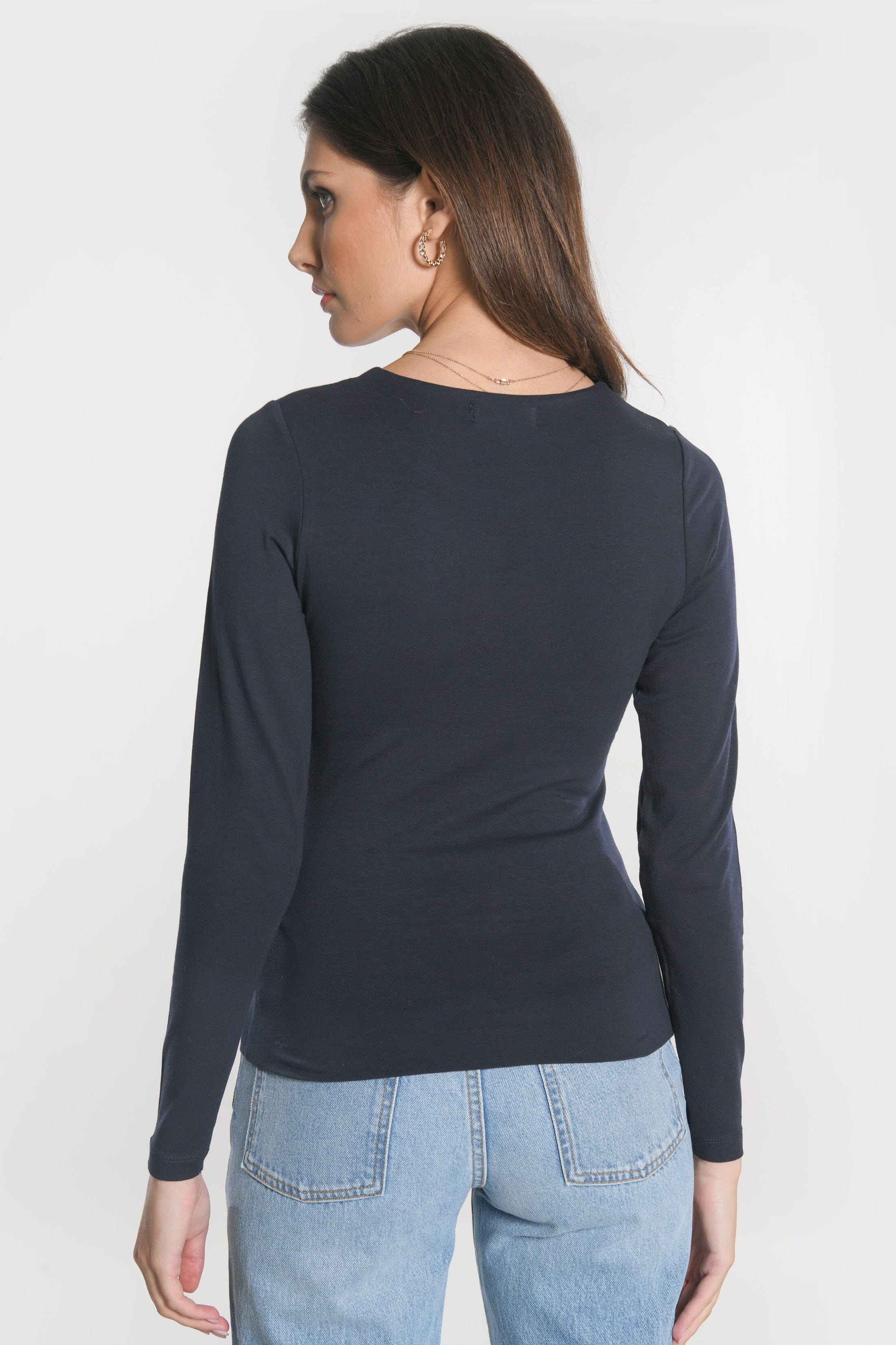TEE SHIRT COL ROND CURT NAVY TEE SHIRT KOOKAI Mode Kookai