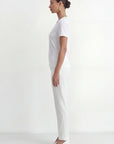 TEE-SHIRT COL V- COLE - BLANC TEE SHIRT NEW KOOKAI Mode Kookai