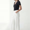 TEE-SHIRT COL V - COLE - NOIR TEE SHIRT NEW KOOKAI Mode Kookai
