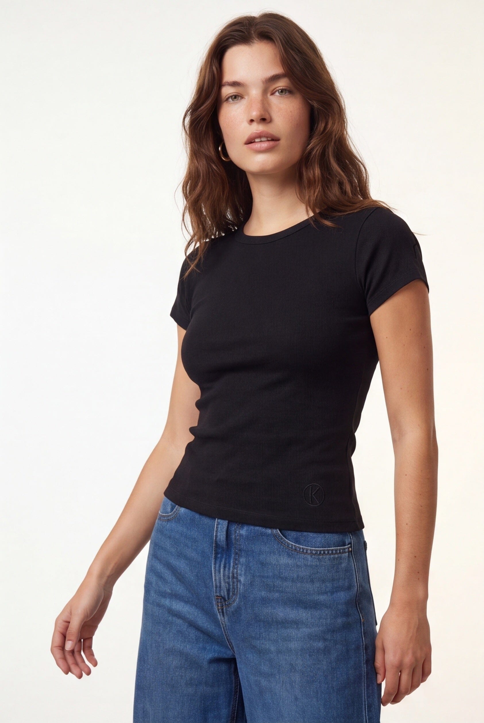 TEE SHIRT - COLE - NOIR TEE SHIRT NEW KOOKAI Mode Kookai