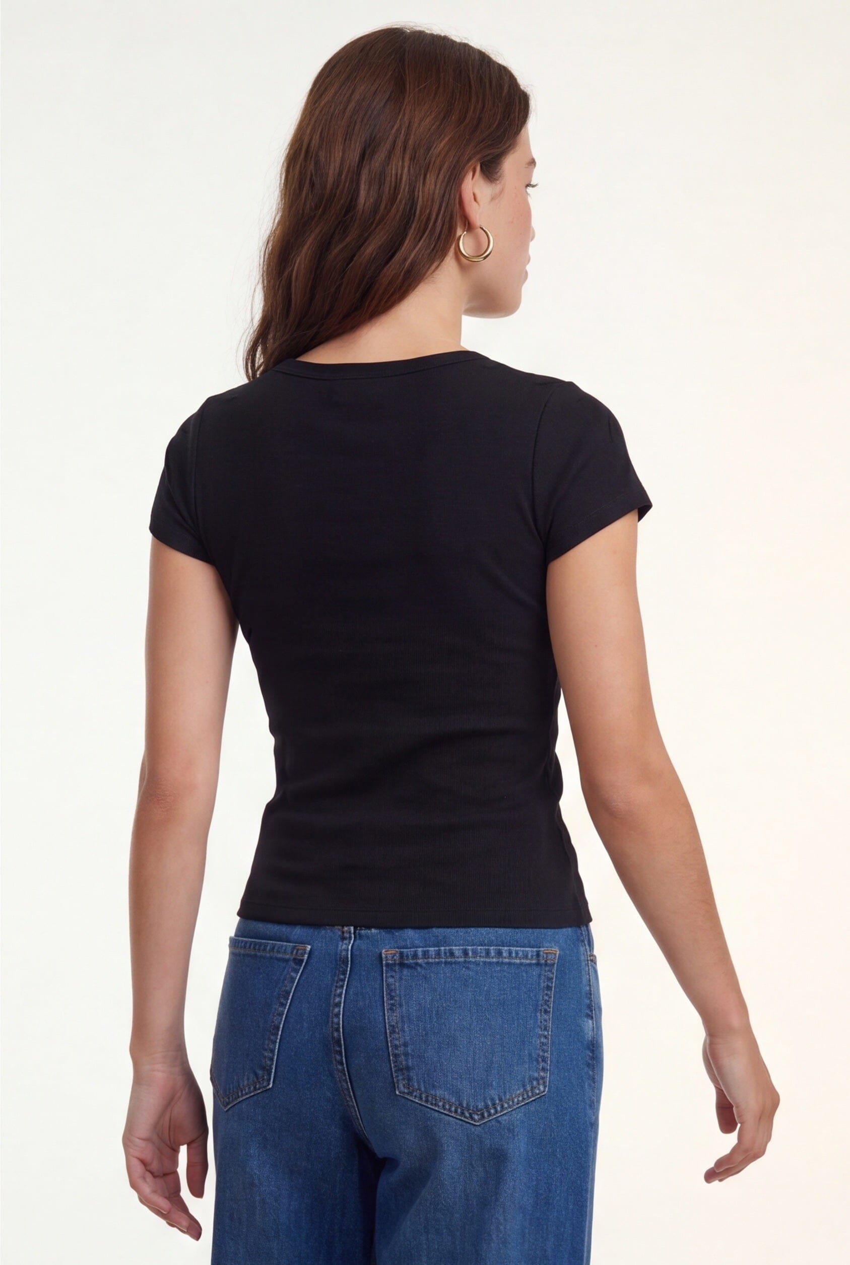 TEE SHIRT - COLE - NOIR TEE SHIRT NEW KOOKAI Mode Kookai