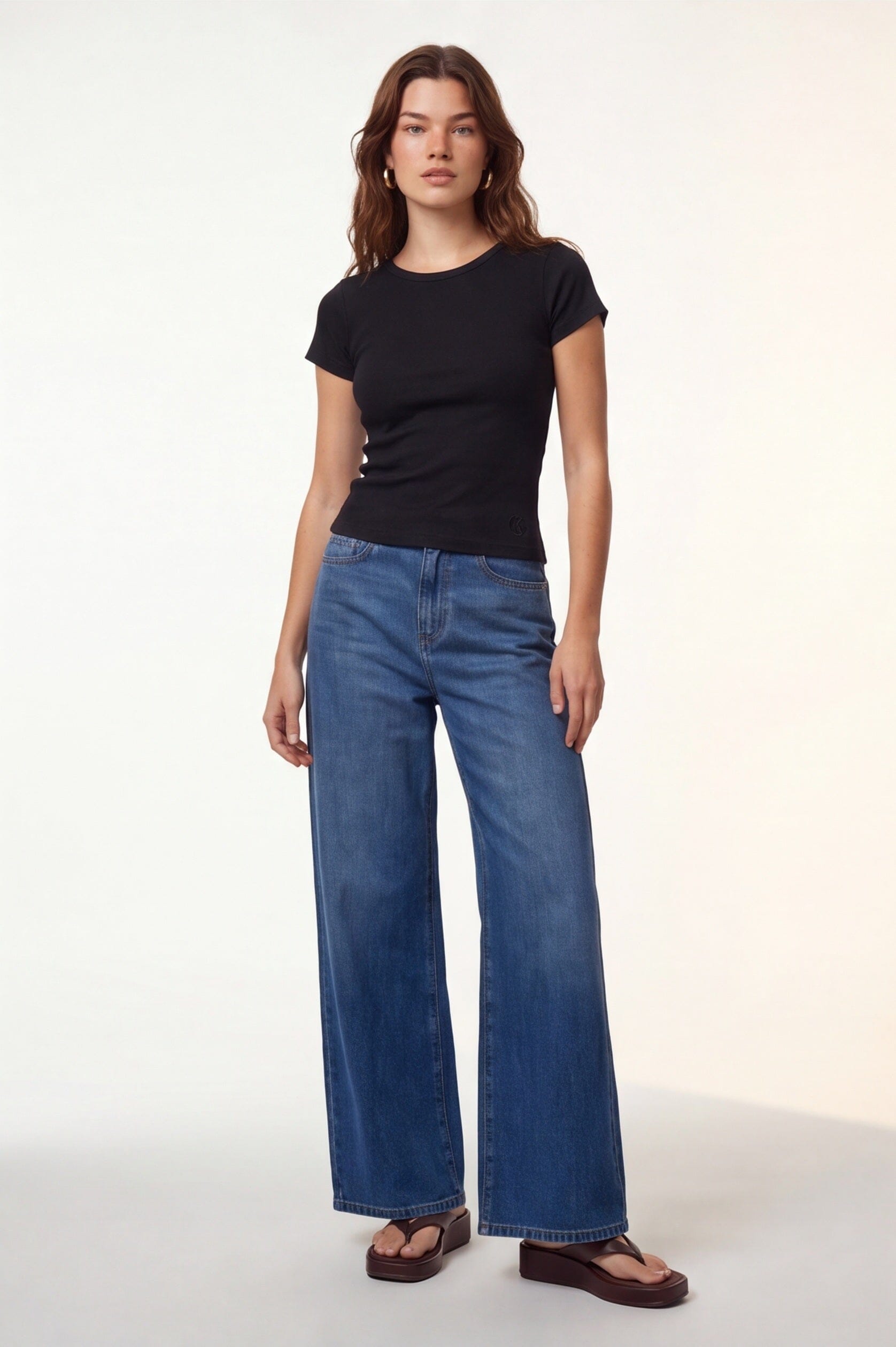 TEE SHIRT - COLE - NOIR TEE SHIRT NEW KOOKAI Mode Kookai