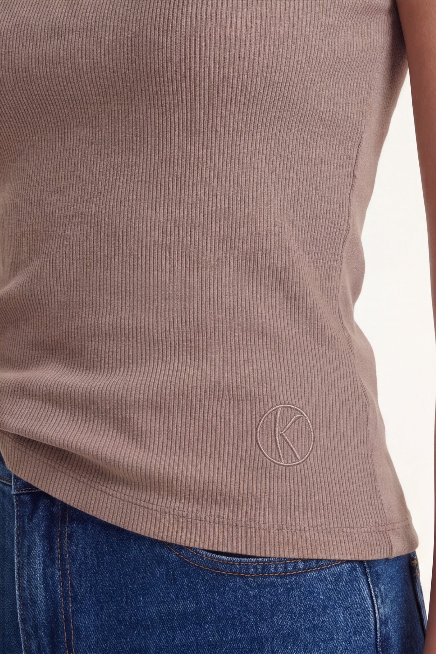TEE SHIRT - COLE - NOISETTE TEE SHIRT NEW KOOKAI Mode Kookai