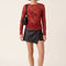 TEE-SHIRT - DEBBIE - ROUGE TEE SHIRT NEW KOOKAI Mode Kookai