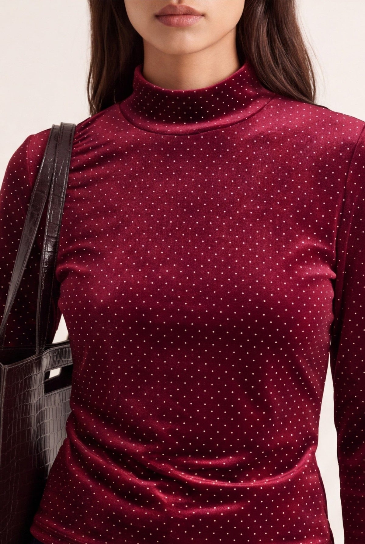 TEE-SHIRT DOS NU - DENA - BORDEAUX TEE SHIRT NEW KOOKAI Mode Kookai