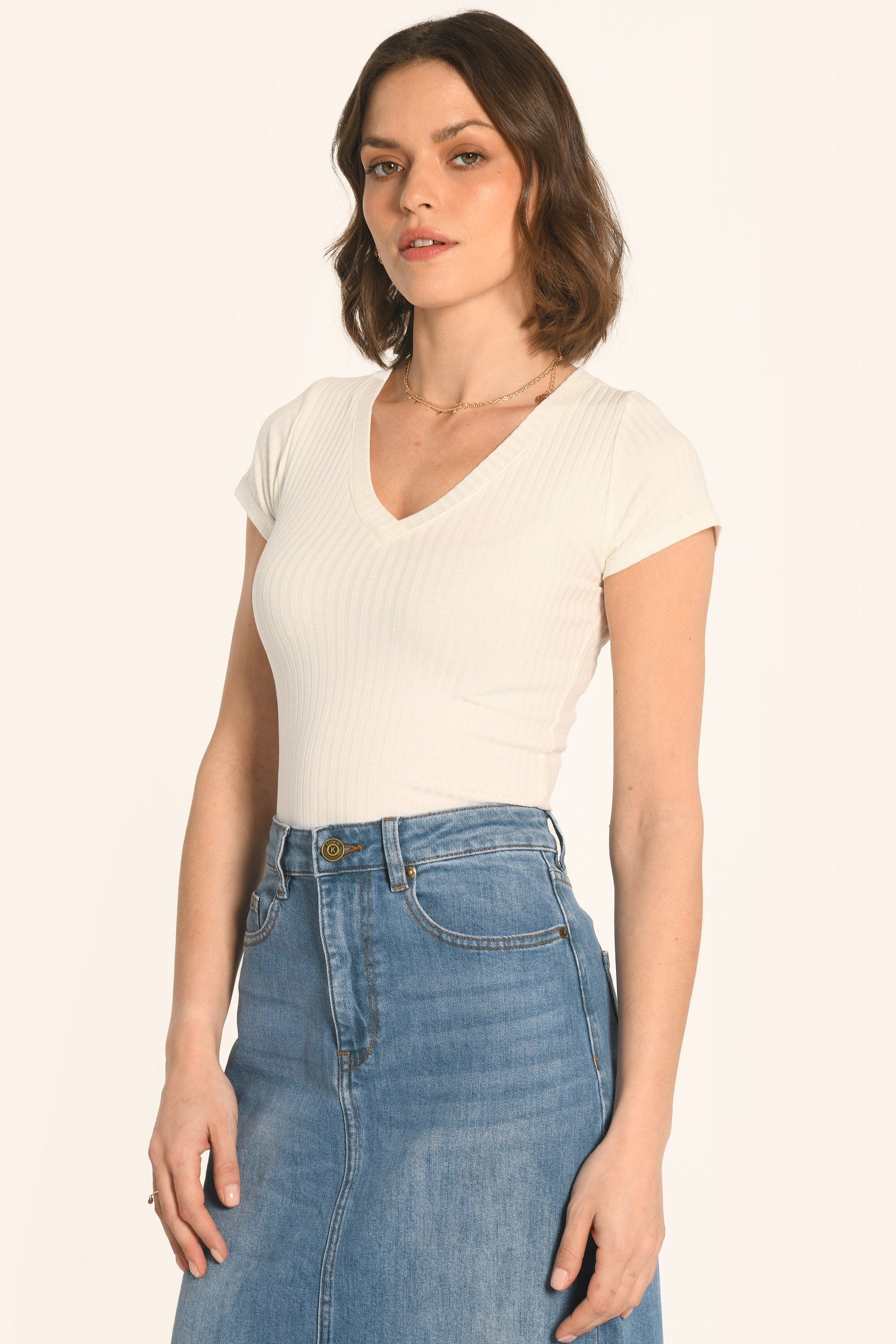 TEE SHIRT - ÉCRU - ARTHUR TEE SHIRT KOOKAI Mode Kookai