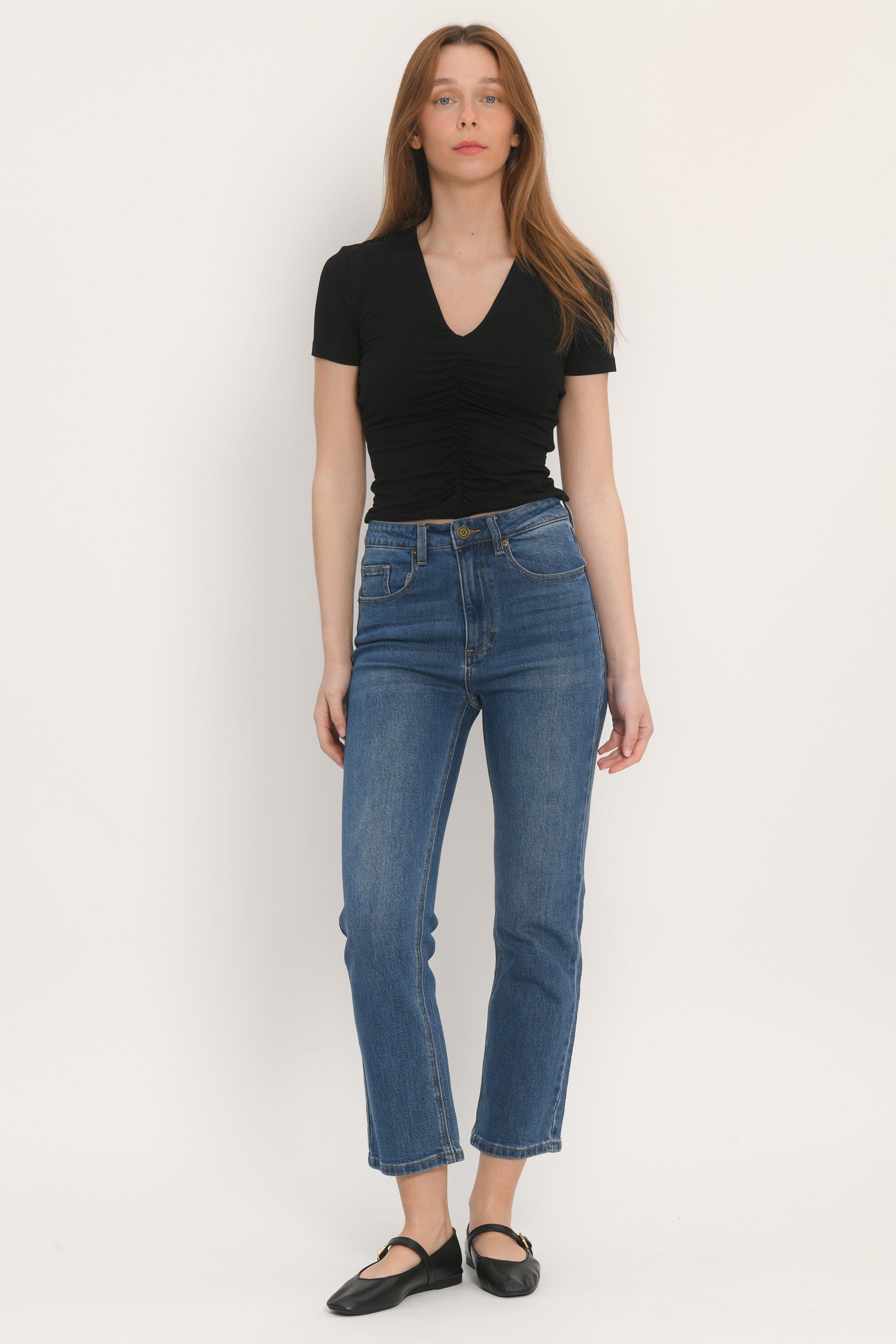 TEE SHIRT MANCHES COURTES - AKO - NOIR TEE SHIRT NEW KOOKAI Mode Kookai