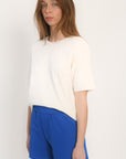 TEE SHIRT MANCHES COURTES - ALISSON - BLANC TEE SHIRT KOOKAI Mode Kookai