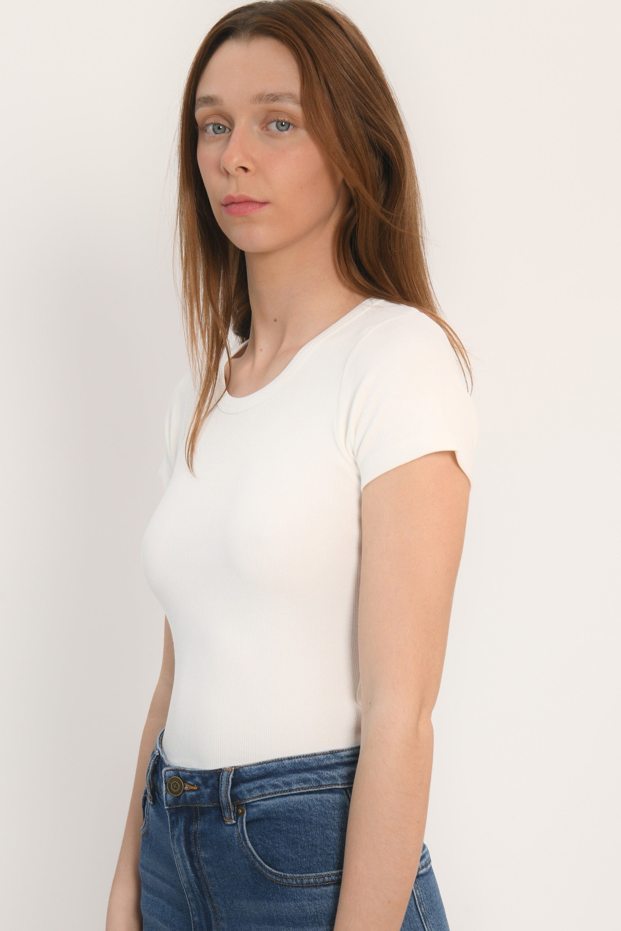 TEE SHIRT MANCHES COURTES - JENNY - BLANC TEE SHIRT KOOKAI Mode Kookai