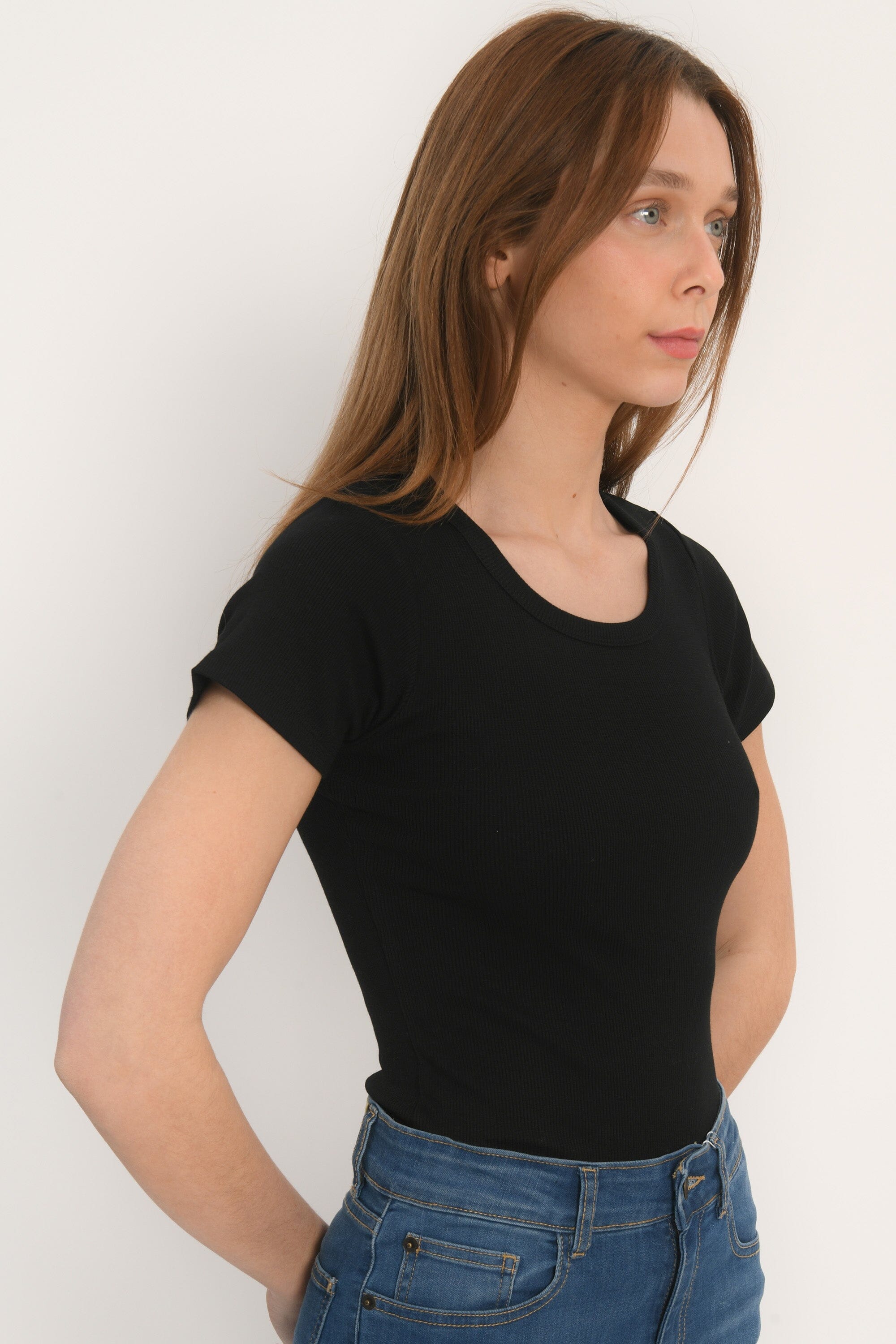 TEE SHIRT MANCHES COURTES - JENNY - NOIR TEE SHIRT KOOKAI Mode Kookai