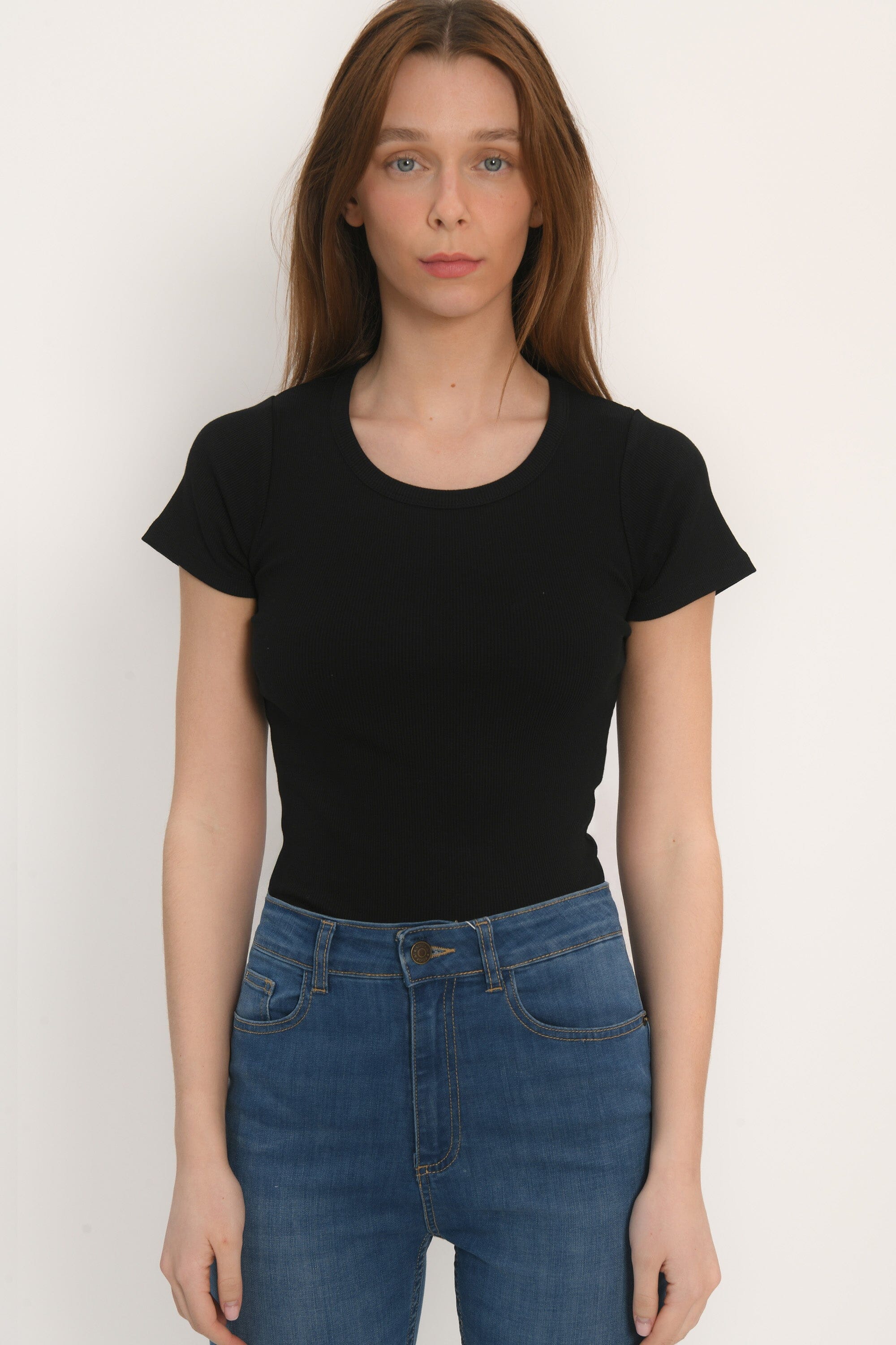 TEE SHIRT MANCHES COURTES - JENNY - NOIR TEE SHIRT KOOKAI Mode Kookai