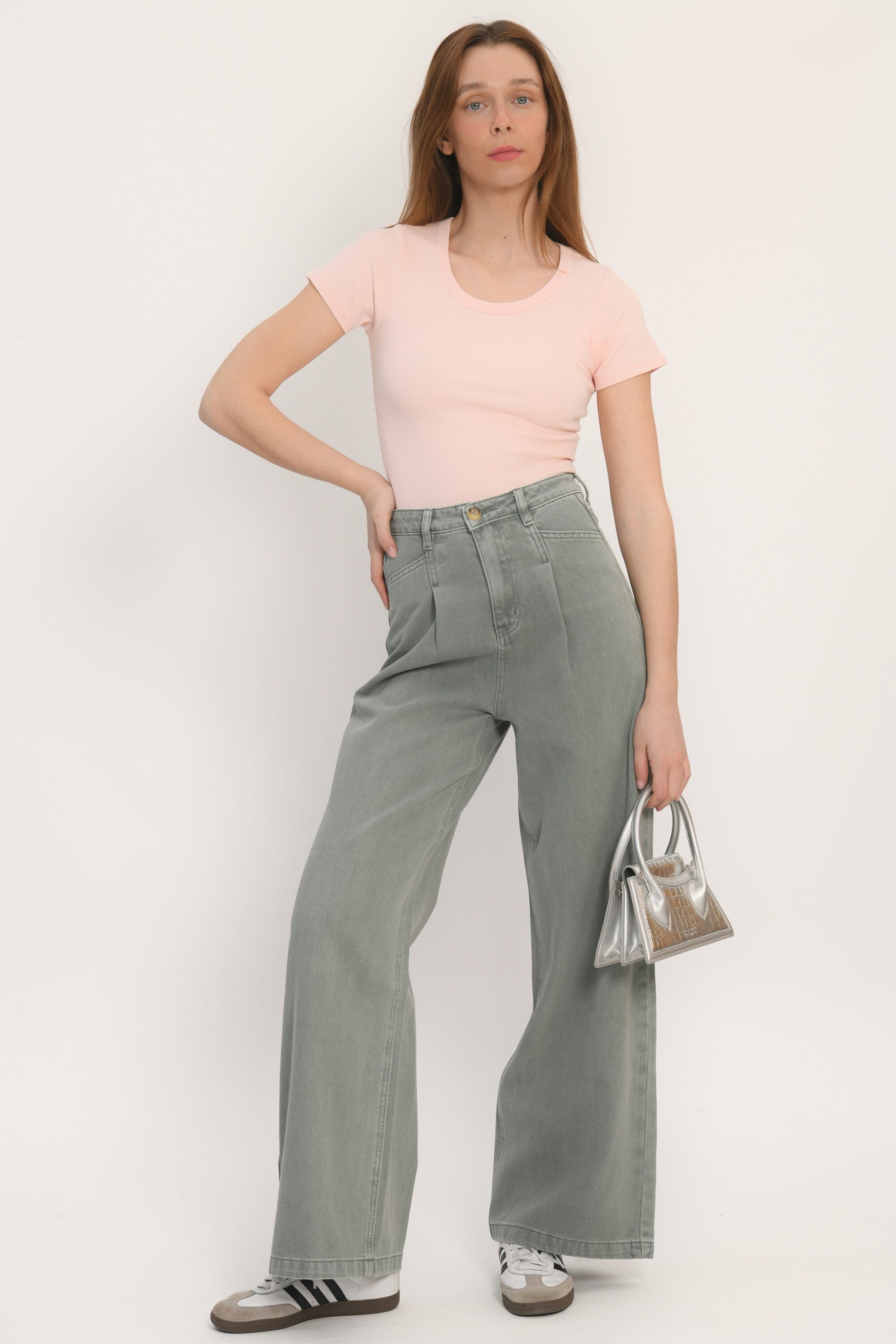 TEE SHIRT MANCHES COURTES - JENNY - ROSE PALE TEE SHIRT KOOKAI Mode Kookai