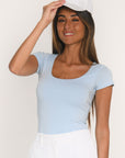 TEE SHIRT MANCHES COURTES - VIRGINI - CIEL TEE SHIRT KOOKAI Mode Kookai